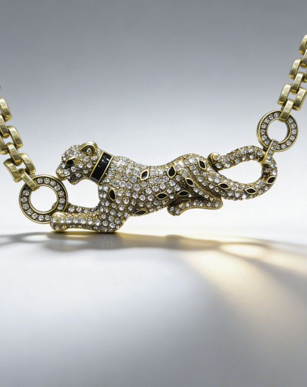 Majestic Panther Statement Necklace