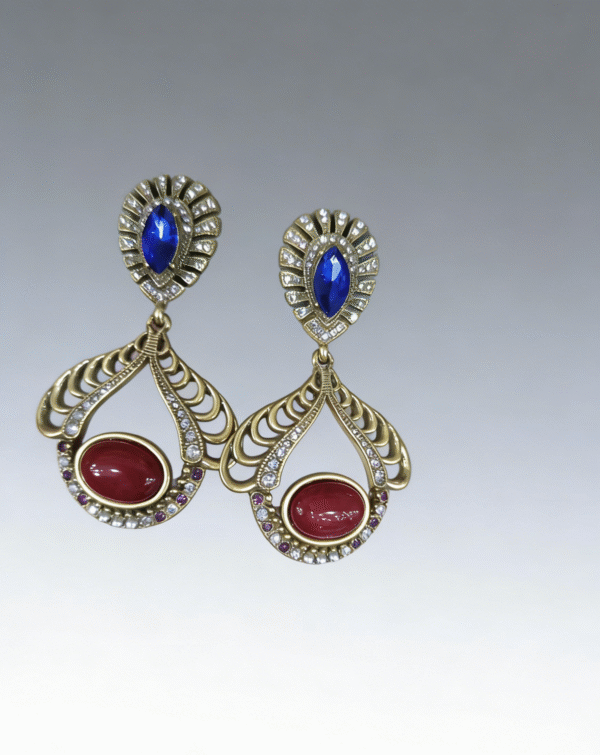 Bohemian Teardrop Drop Earrings