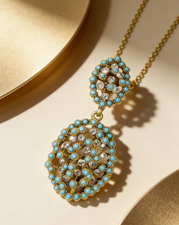 Pastel Cluster Drop Earrings